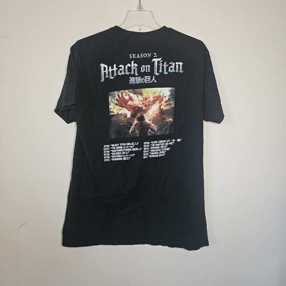 Attack on Titan Season 2 Graphic Tee T Shirt Size XL - Picture 7 of 8